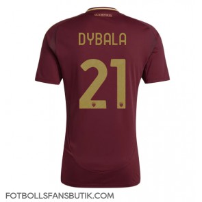 AS Roma Paulo Dybala #21 Replika Hemmatröja 2024-25 Kortärmad